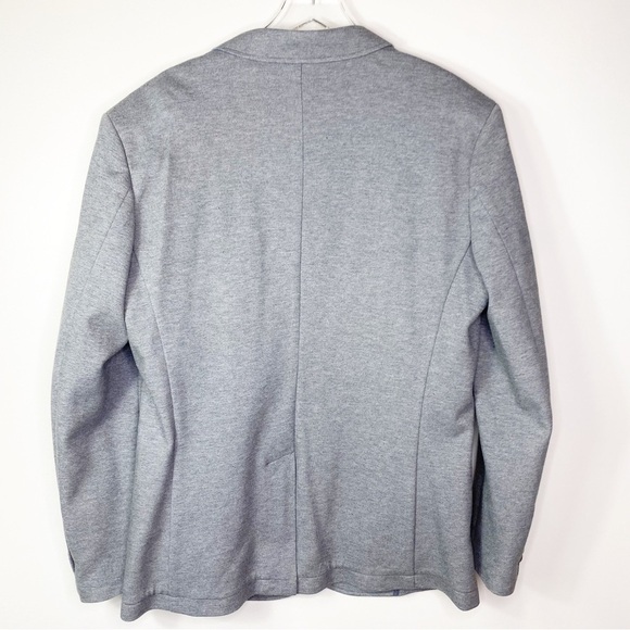 JACHS Quinn Pique Cotton Blend Grey Blazer Sport Coat, Stitch Fix - Picture 3 of 10